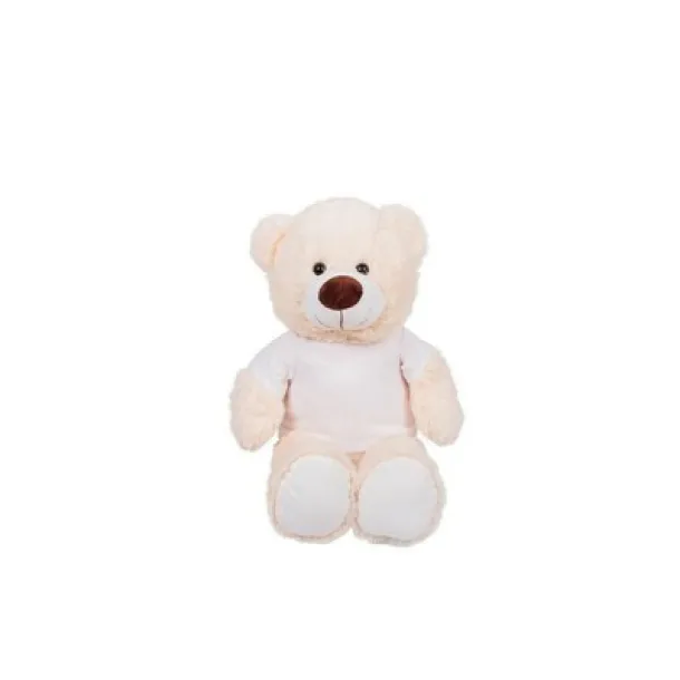 Bernie Brown Plush teddy bear Bijela