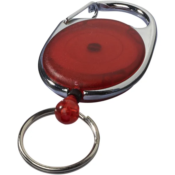 Gerlos roller clip keychain Red