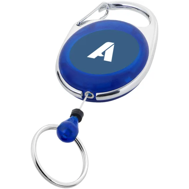 Gerlos roller clip keychain Blue