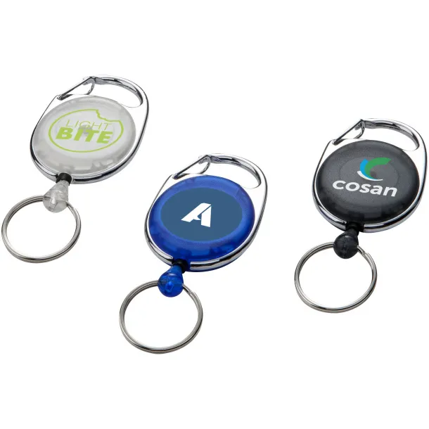 Gerlos roller clip keychain Blue