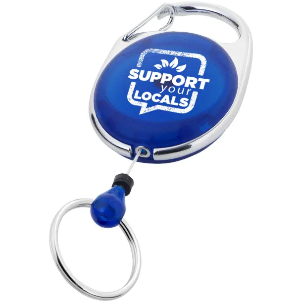 Gerlos roller clip keychain Blue