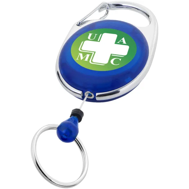 Gerlos roller clip keychain Blue