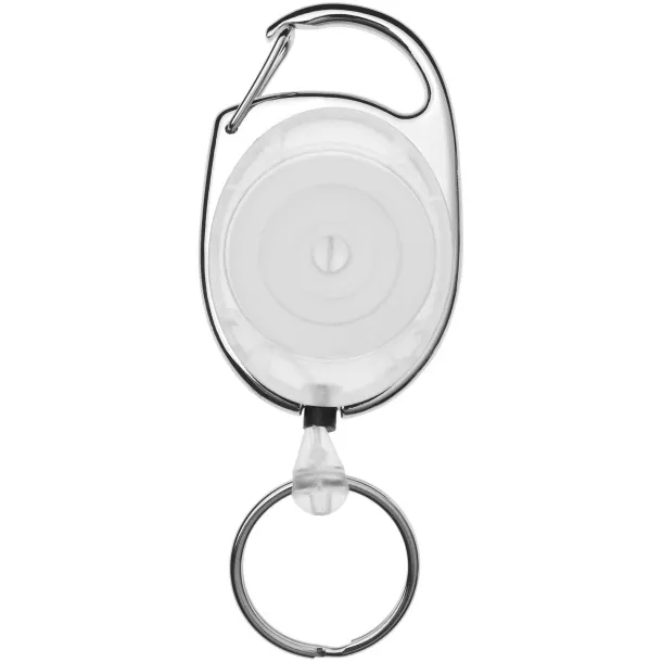 Gerlos roller clip keychain - Unbranded White