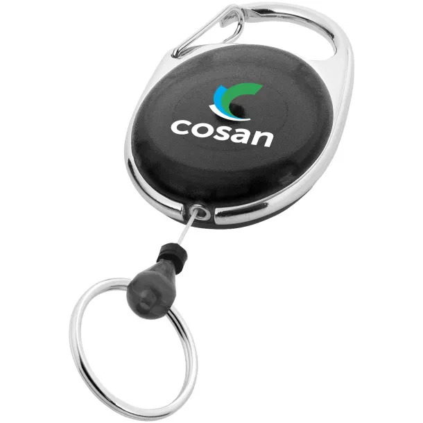 Gerlos roller clip keychain Crna