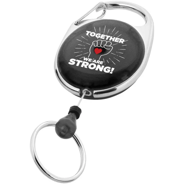 Gerlos roller clip keychain Crna