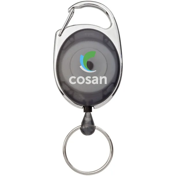 Gerlos roller clip keychain Crna