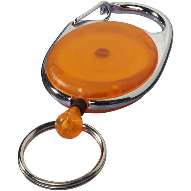 Gerlos roller clip keychain Orange