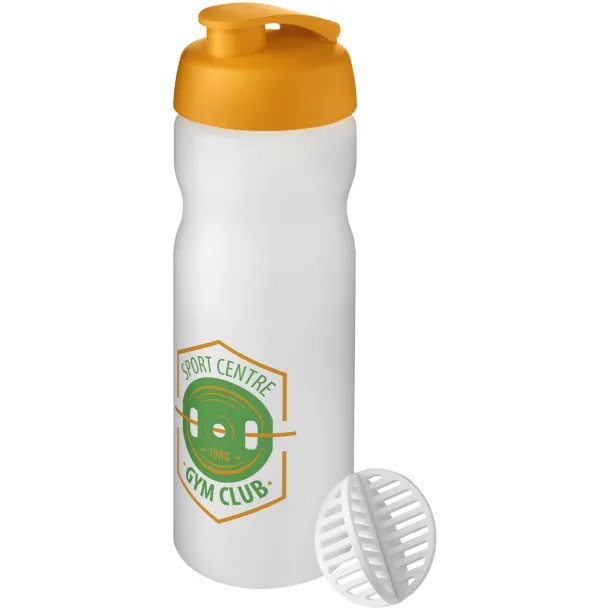 Baseline Plus 650 ml shaker bottle Orange Frosted white