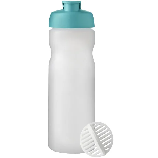 Baseline Plus 650 ml shaker bottle Aqua Frosted white