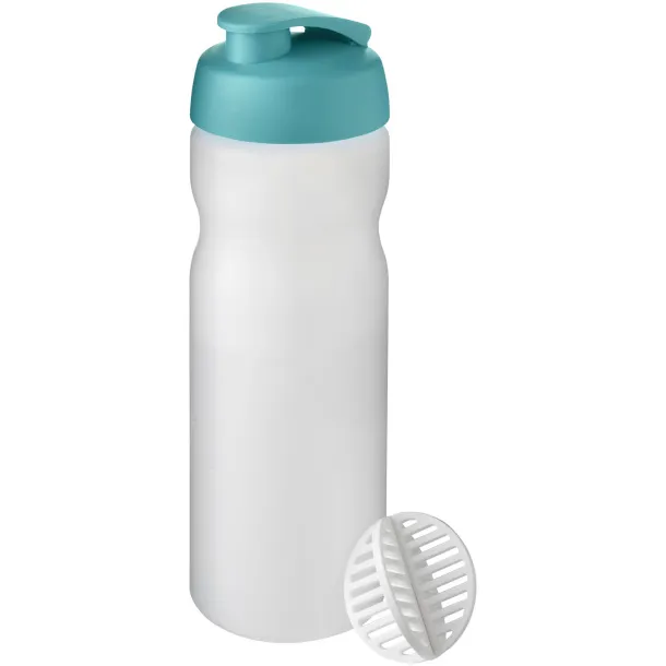 Baseline Plus 650 ml shaker bottle Aqua Frosted Clear