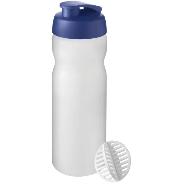 Baseline Plus 650 ml shaker bottle Blue Frosted Clear