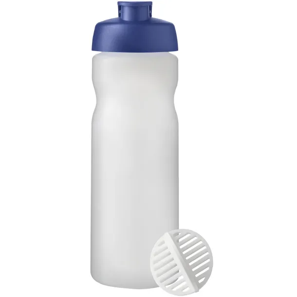 Baseline Plus 650 ml shaker bottle Blue Frosted Clear