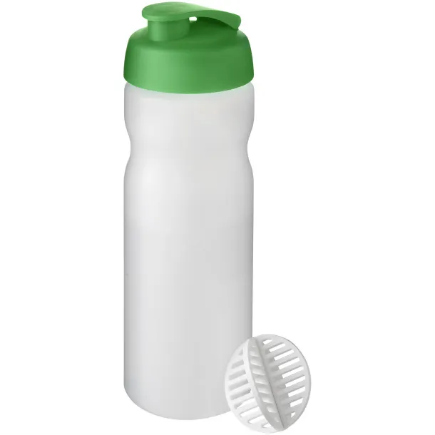 Baseline Plus 650 ml shaker bottle Green Frosted white