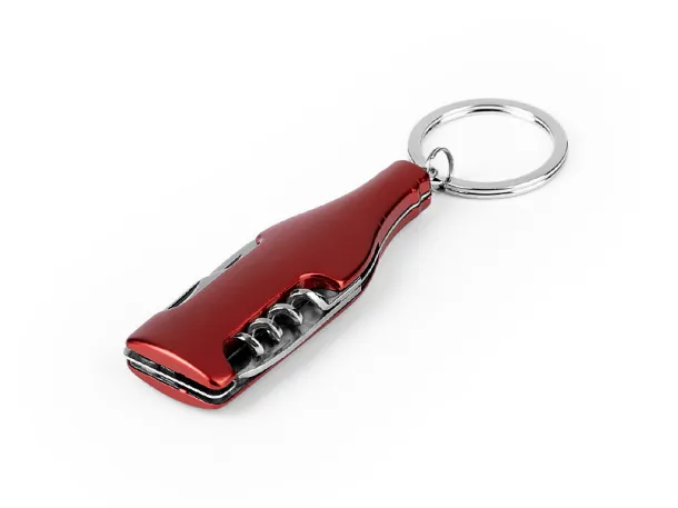 BOTELLA Multifunctional knife - key holder Crvena