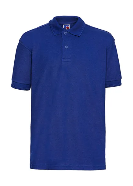  Kids' Hardwearing Polycotton Polo - Russell  Bright Royal