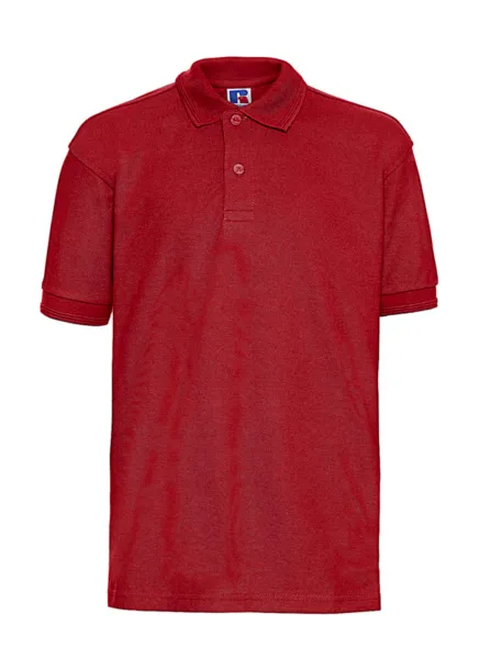  Dječja poli pamučna polo majica - Russell  Bright Red