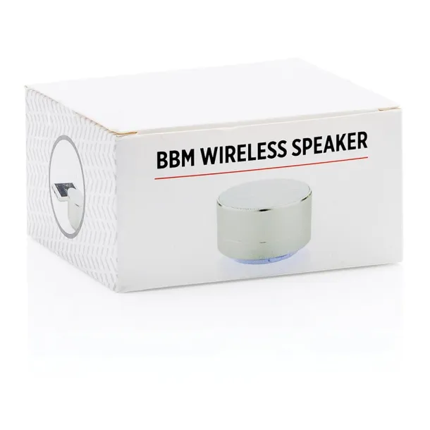  BBM wireless speaker - XD Collection Silver 