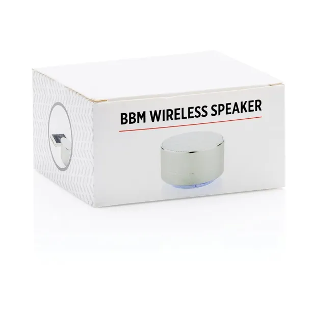  BBM wireless speaker - XD Collection Silver 
