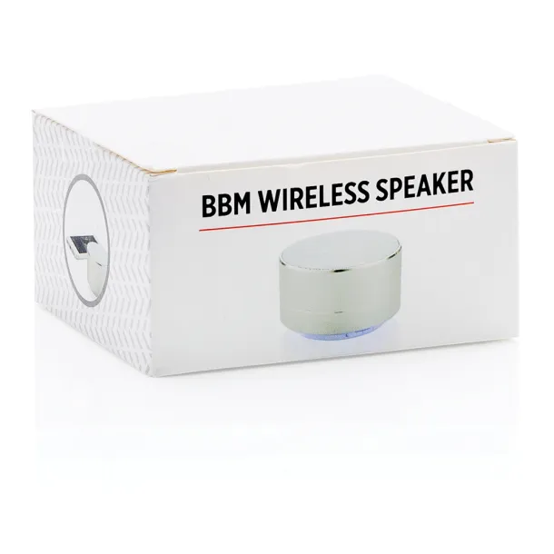  BBM wireless speaker - XD Collection Silver 