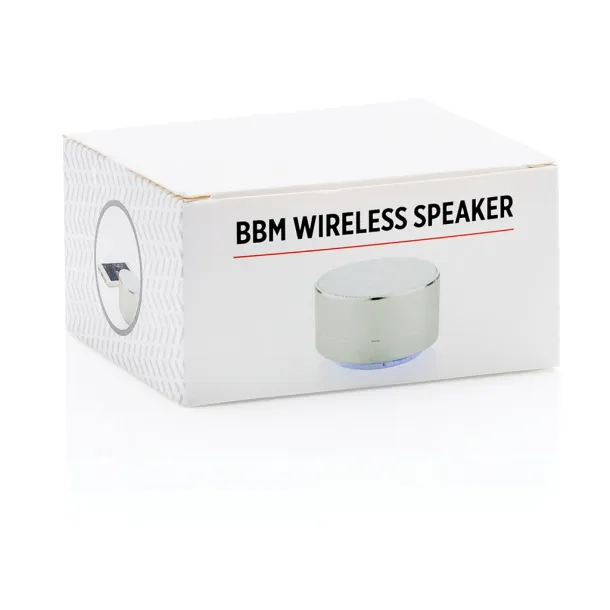  BBM wireless speaker - XD Collection Silver 