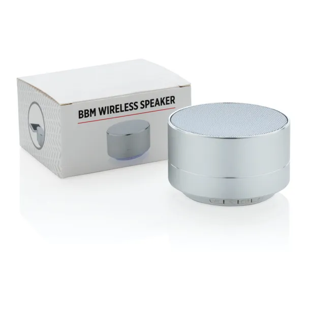  BBM wireless speaker - XD Collection Silver 