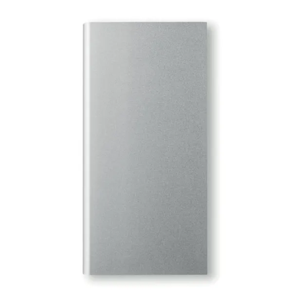 SOLAR POWERFLAT solarna prijenosna baterija, 8 000 mAh Mat srebrna