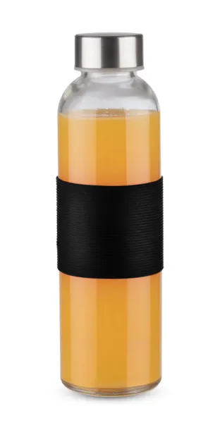 GLASSI Glass bottle  520 ml Black