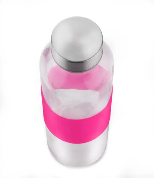 GLASSI Glass bottle  520 ml Pink