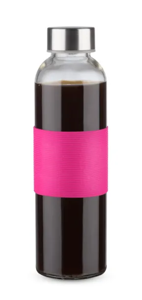 GLASSI Glass bottle  520 ml Pink