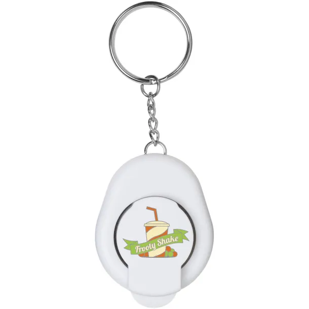 Cappi bottle opener key chain - Bullet White