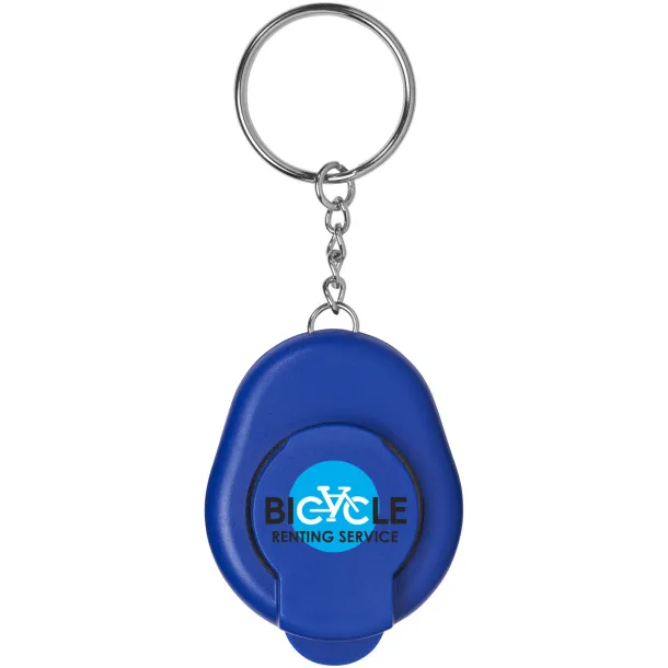 Cappi bottle opener key chain - Bullet Royal blue