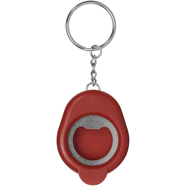 Cappi bottle opener key chain - Bullet Red
