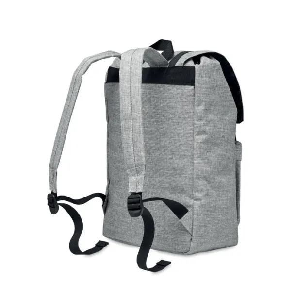 RIGA Backpack in 600D polyester Grey