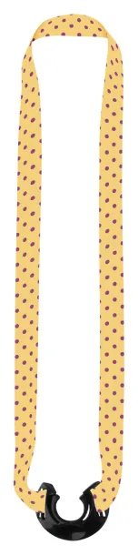 Subyard Fresh personalizirana vezica s držačem boce Bijela Crna