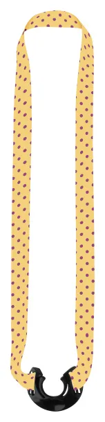 Subyard Fresh personalizirana vezica s držačem boce Bijela Crna