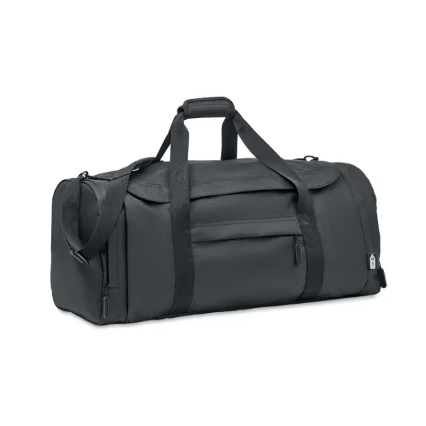 VALLEY DUFFLE Velika sportska torba od 300D RPET-a Crna