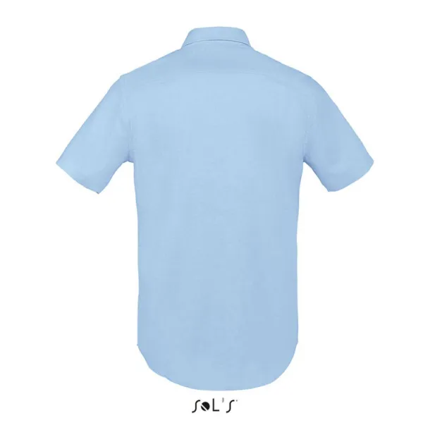  SOL'S BRISBANE FIT - SHORT SLEEVE OXFORD MEN'S SHIRT - SOL'S Sky blue