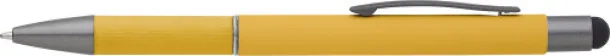 Jett Aluminijska kemijska olovka Žuta