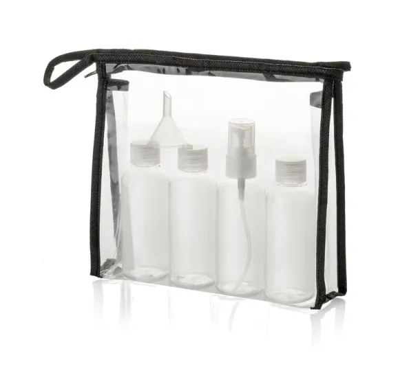 PLANE Set putnih boca Prozirna