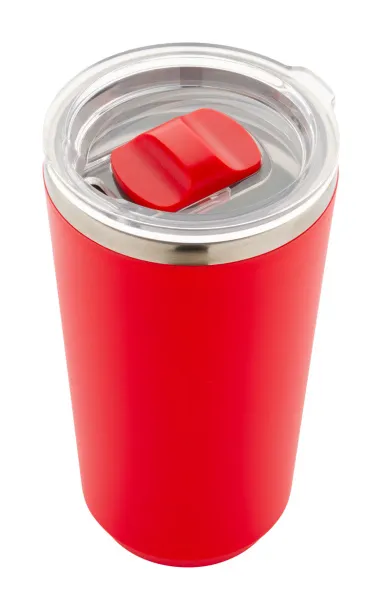 Lungogo thermo mug Red