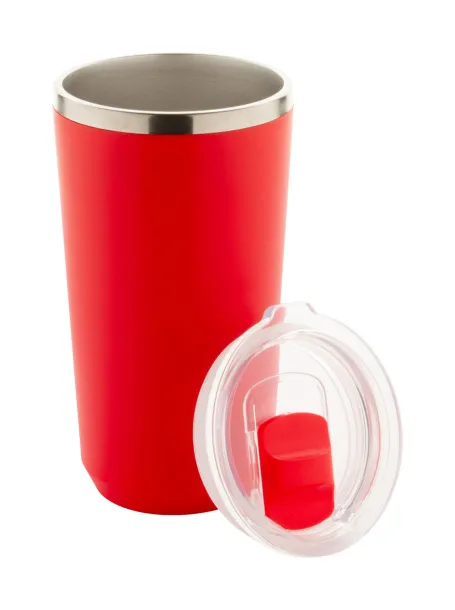 Lungogo thermo mug Red