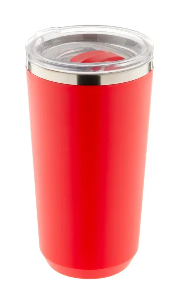 Lungogo thermo mug Red