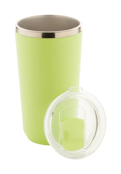 Lungogo thermo mug Lime green