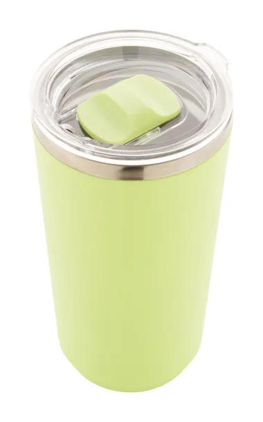 Lungogo thermo mug Lime green