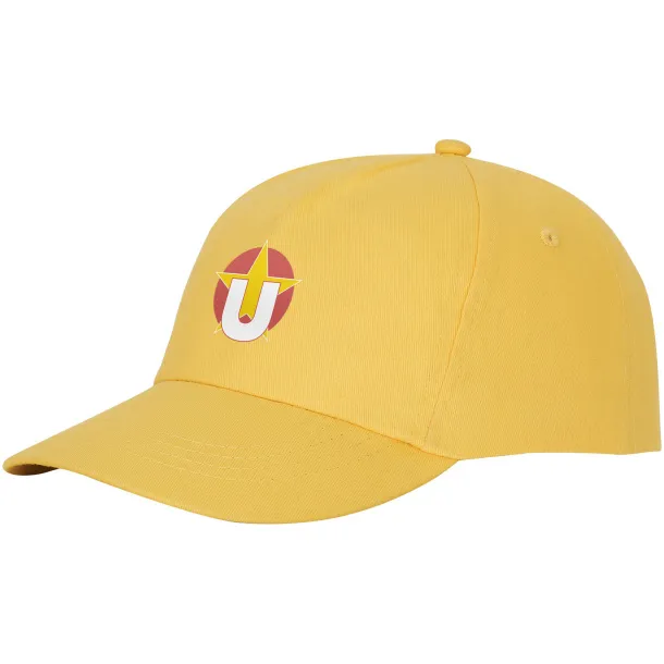 Feniks 5 panel cap - Elevate Essentials Yellow