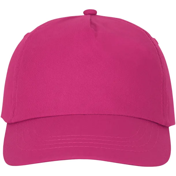 Feniks 5 panel cap - Elevate Essentials Magenta