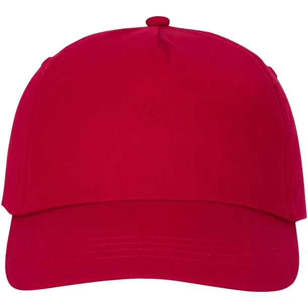 Feniks 5 panel cap - Elevate Essentials Red