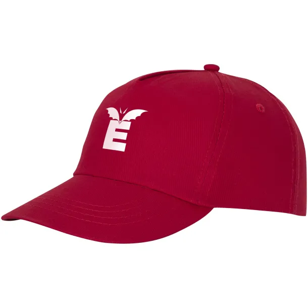 Feniks 5 panel cap - Elevate Essentials Red