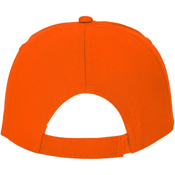 Feniks 5 panel cap - Elevate Essentials Orange