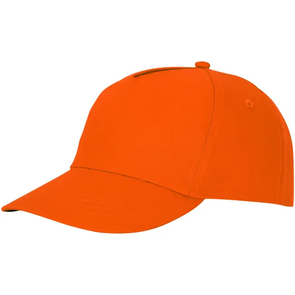 Feniks 5 panel cap - Elevate Essentials Orange